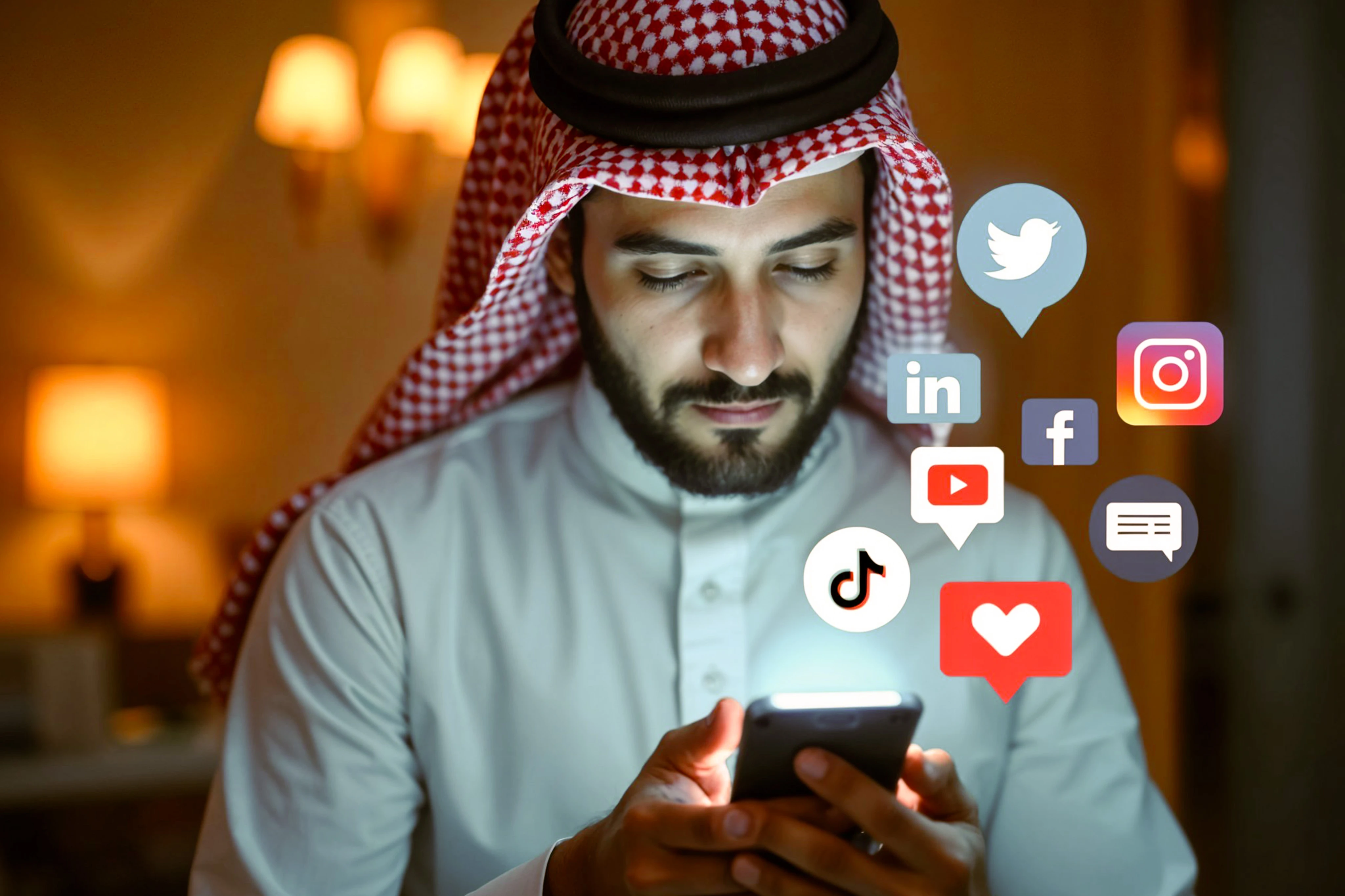 إدارة حسابات التواصل الاجتماعي