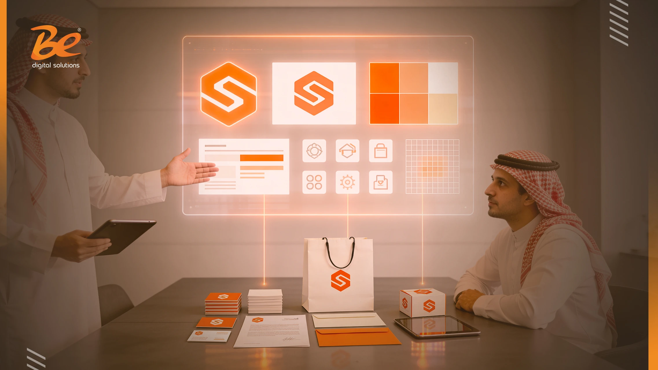Why is B Digital Solutions your best choice for designing a complete business identity?
